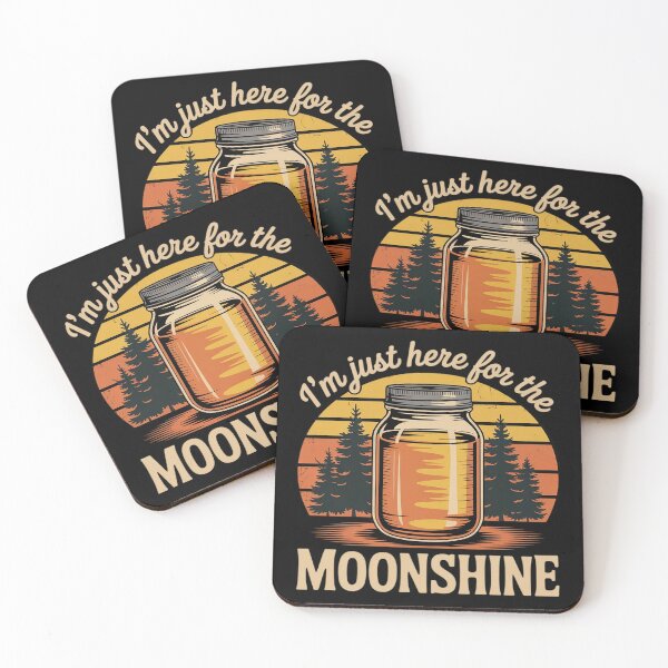 Item preview, I'm Just Here For The Moonshine Funny Country Drinking designed and sold by Libbysharts.