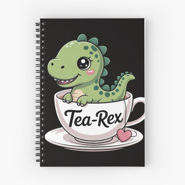 Item preview, Tea-Rex Cute T-Rex Dinosaur Kawaii Dino Pun designed and sold by HesterFoley.