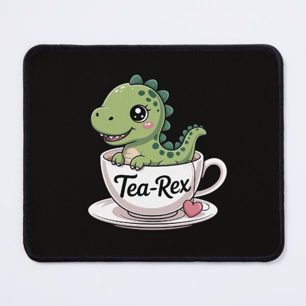 Item preview, Tea-Rex Cute T-Rex Dinosaur Kawaii Dino Pun designed and sold by HesterFoley.