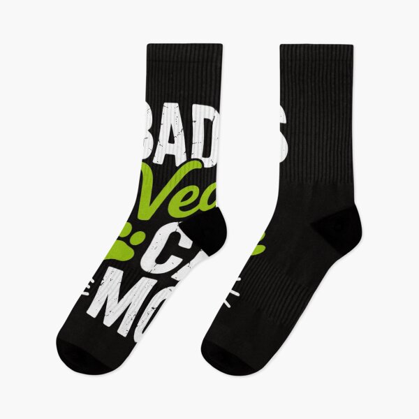Item preview, Vegan Cat Mom Mothers-Day Badass Mama Paw Print Kitten Lover designed and sold by HesterFoley.