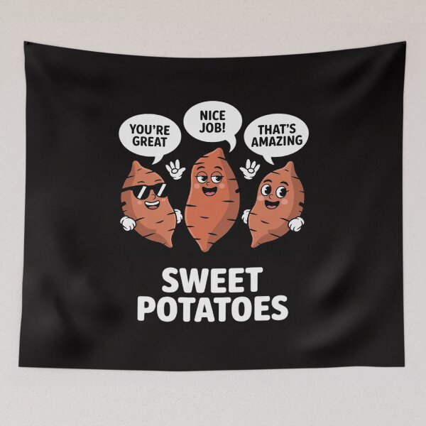 Item preview, Sweet Potato Motivation Root Vegetable Camote Vegetarian designed and sold by PattonJillian.