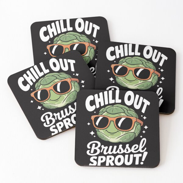 Item preview, Vegetarian Food Chill Out Brussel Sprout designed and sold by PattonJillian.