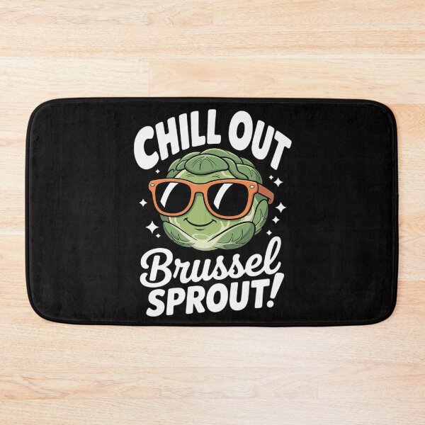 Item preview, Vegetarian Food Chill Out Brussel Sprout designed and sold by PattonJillian.