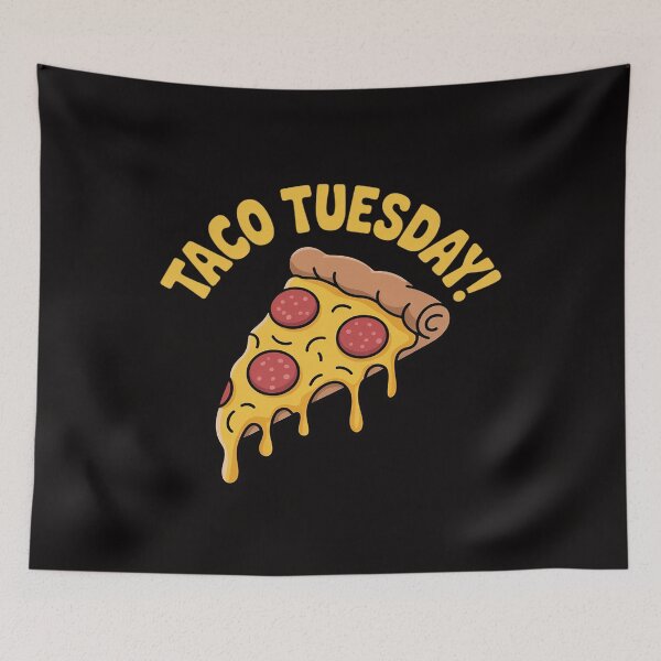 Item preview, Taco Tuesday Pizza designed and sold by PattonJillian.