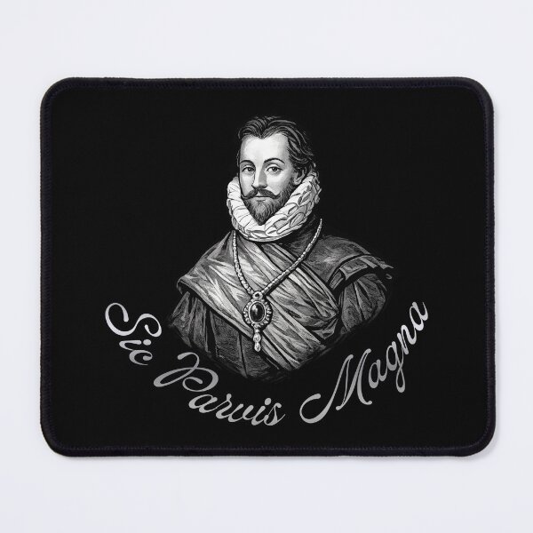 Item preview, Sir Francis Drake – Sic Parvis Magna Latin Quote Design designed and sold by GEEK_out.