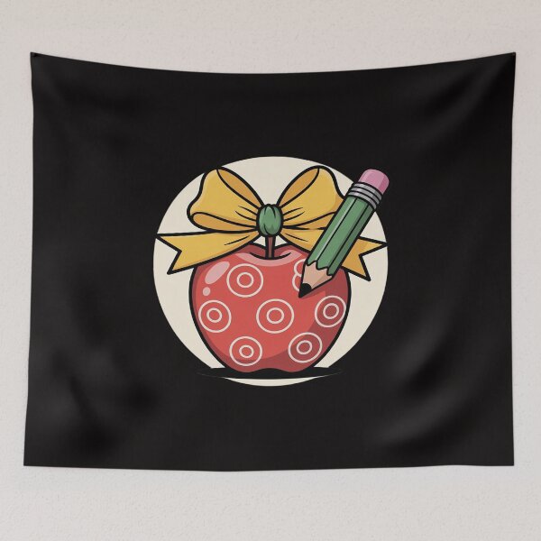 Item preview, Teacher Coquette Pencil Bow And Apple Teacher designed and sold by HesterFoley.