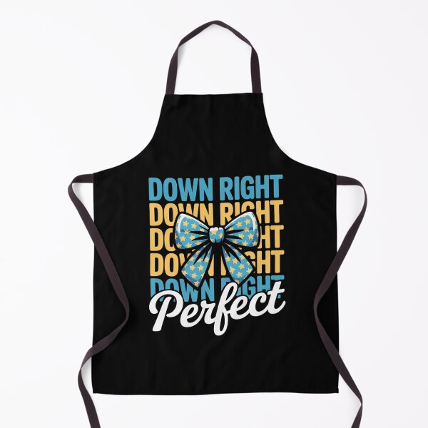 Item preview, World Down Syndrome Day Down Right Perfect Coquette Bow Girl designed and sold by catsdothingz.