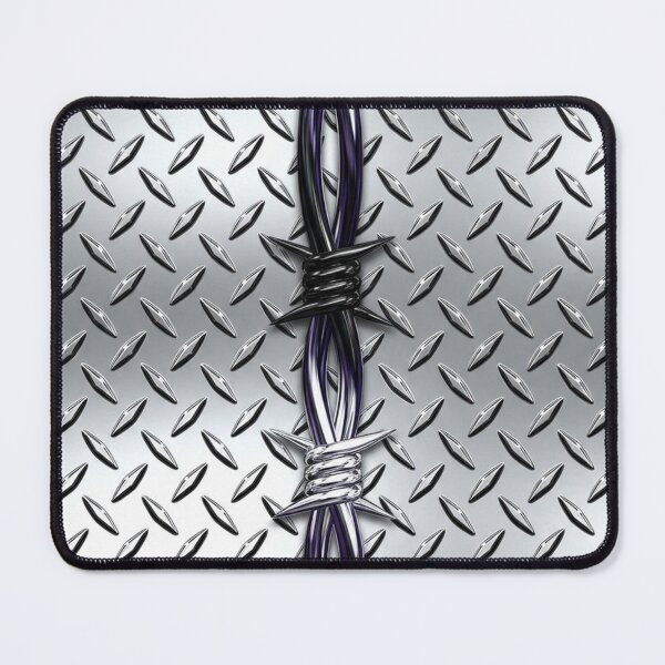 Item preview, Forged Tread: 4-Way Industrial Steel PHONE CASE (CHROME - BARBWIRE RACING) designed and sold by CleverCulture.