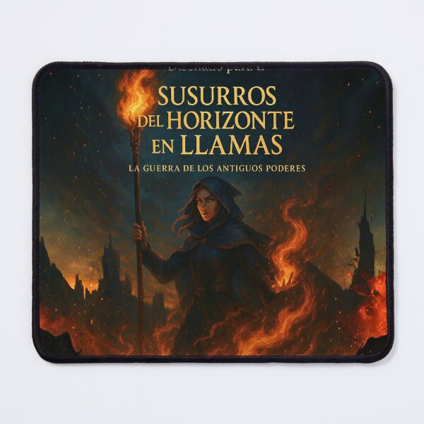 Item preview, Epic Notebook – Whispers of Fire and Ancient Power designed and sold by Anomaly 404 Error.