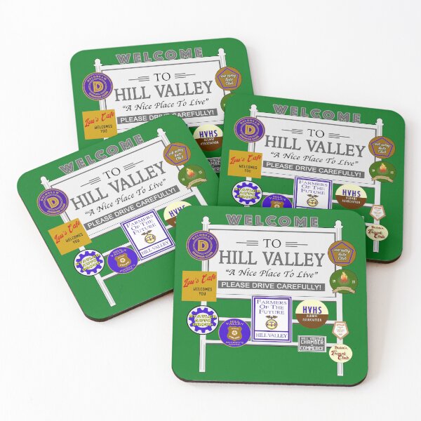 Item preview, Welcome To Hill Valley designed and sold by Normbot2000.