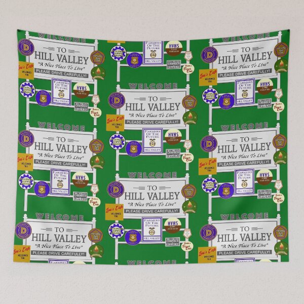 Item preview, Welcome To Hill Valley designed and sold by Normbot2000.