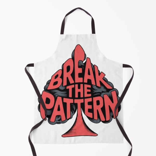 Item preview, Break the Pattern Bold Typography Print designed and sold by NewUSShop.