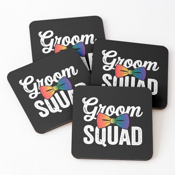 Item preview, Groom Squad LGBT Pride Gay Bachelor Wedding designed and sold by JonathalIngham.