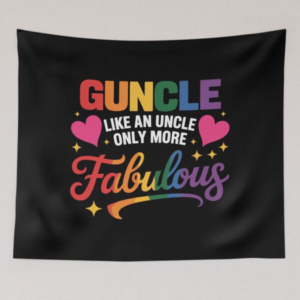 Item preview, Guncle Like An Uncle Only More Fabulous LGBT Pride Month designed and sold by JonathalIngham.