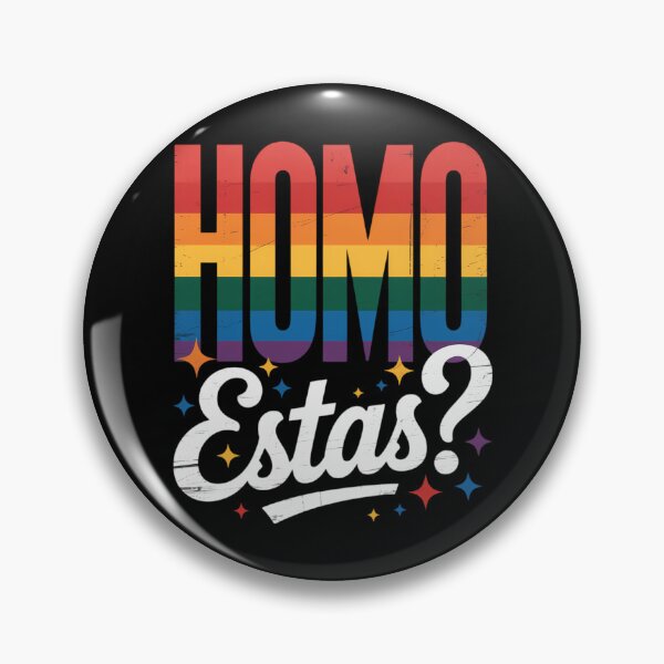 Item preview, Funny LGBTQ Pride Homo Estás and Heart Gay Support designed and sold by JonathalIngham.