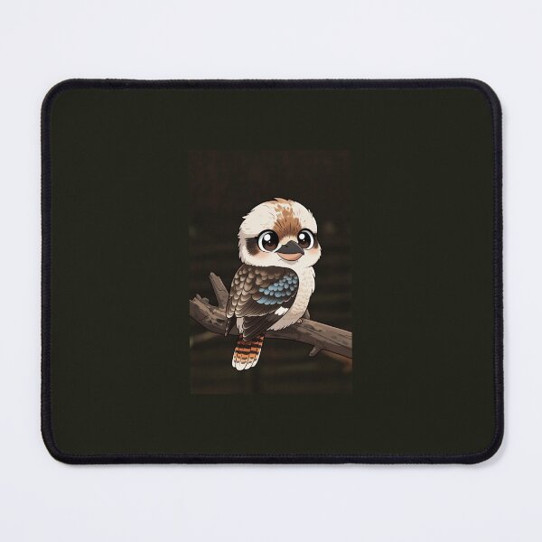 Item preview, Kookaburra Cutie Perched & Smiling! designed and sold by LauraMK.
