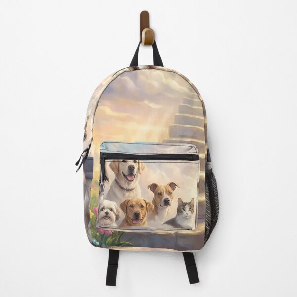 Item preview, Shih Tzu on Stairway to Heaven Looking Back designed and sold by PetMemorialArt.