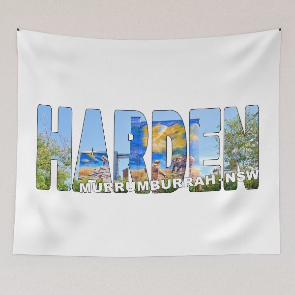 Item preview, HARDEN MURRUMBURRAH NSW - Australia Country Silo Art designed and sold by Adam Gormley.