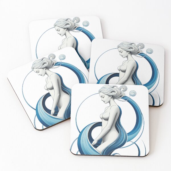 Item preview, blue lady designed and sold by aliraweb.