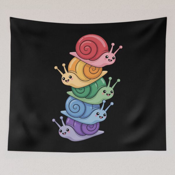 Item preview, Funny LGBT Snail Rainbow Lesbian Gay Pride designed and sold by JonathalIngham.