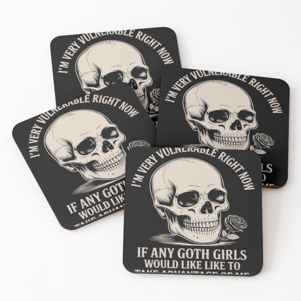 Item preview, Im Very Vulnerable Rn If Any Goth Girls Take Advantage Of Me designed and sold by Libbysharts.