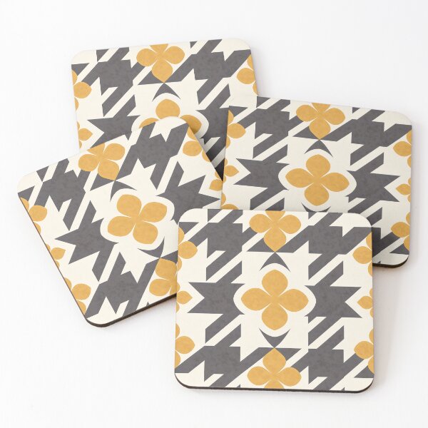 Item preview, An elegant houndstooth pattern  designed and sold by Boundless PixelForge.