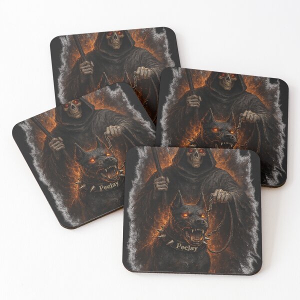 Item preview, PeeJay – Reaper of the Underworld designed and sold by Laughprints.