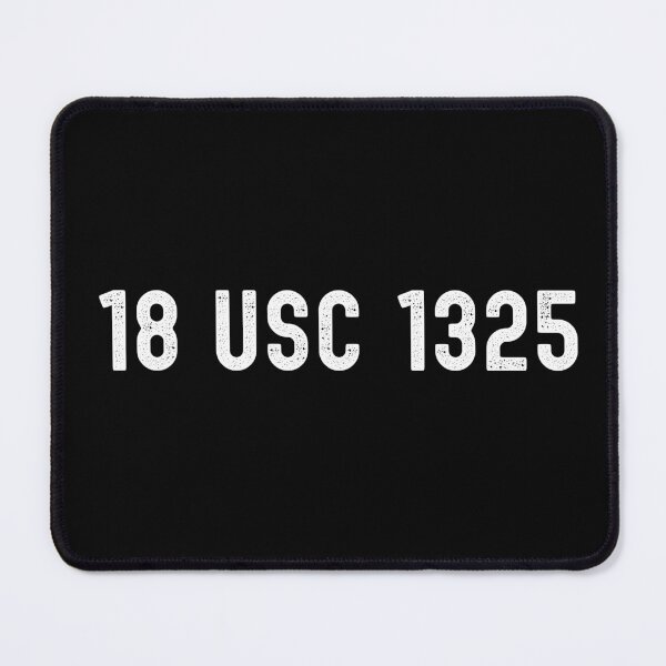 Item preview, 18 USC 1325 designed and sold by WigOutlet.