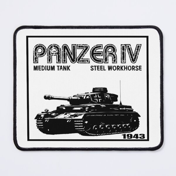 Item preview, German Medium Tank – World War II | Panzer IV Military Art designed and sold by IRON WINGS /USAF.