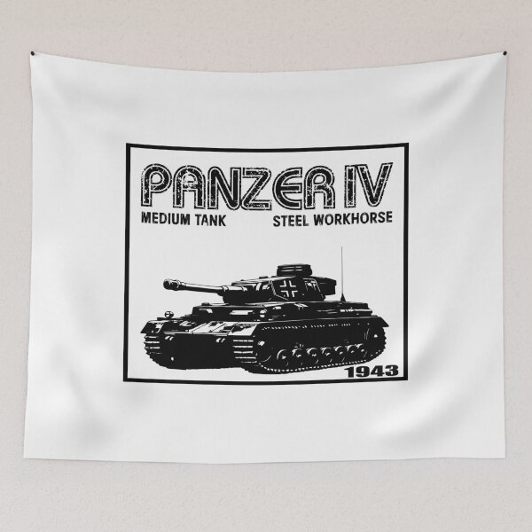 Item preview, German Medium Tank – World War II | Panzer IV Military Art designed and sold by Combat Skies.