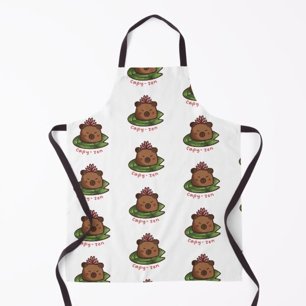 Item preview, Zen Capybara Lotus Lilypad designed and sold by YanxiArts.