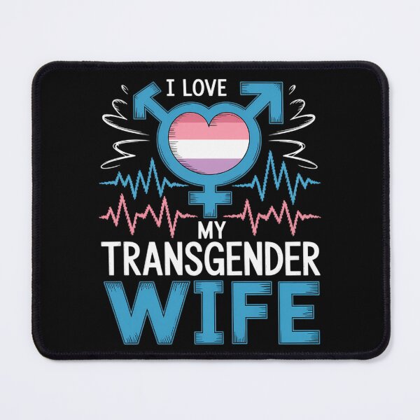 Item preview, I Love My Transgender Wife LGBT Gay Lesbian Pride designed and sold by JonathalIngham.