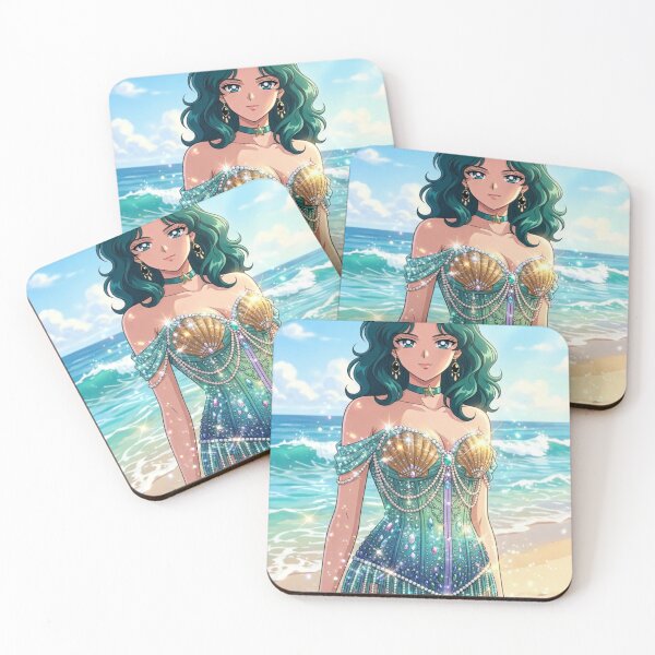 Item preview, Sailor Neptune on the Beach designed and sold by Solace Sparkles.