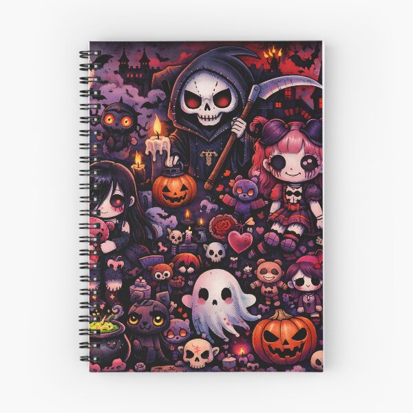 Item preview, Spooky Chibi Nightmare - A Creepy Cute Halloween Gathering designed and sold by Ryanix.