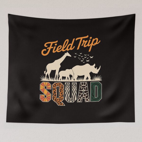 Item preview, Zoo Field Trip Squad Matching Teacher Students Boys Girls designed and sold by RONALPARAD.