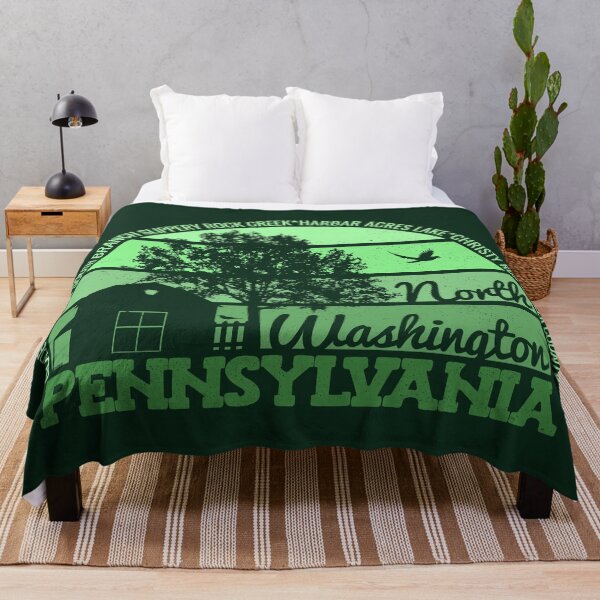 Item preview, North Washington Pennsylvania Sunset Retro Vintage Local Pride Logo designed and sold by CRHPOD20.