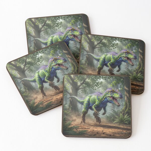 Item preview, Colorful Dinosaur: Allosaurus designed and sold by Tridentulus.