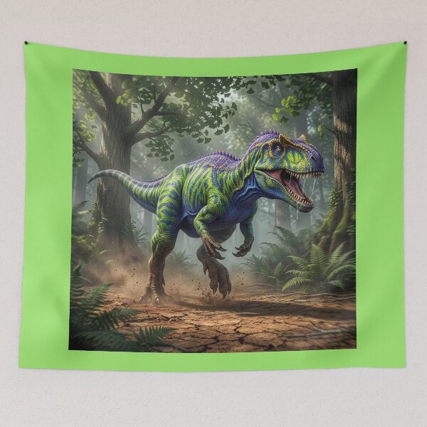 Item preview, Colorful Dinosaur: Allosaurus designed and sold by Tridentulus.