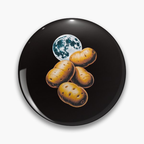 Item preview, Three Potato Moon  3 Spuds Howling Potato Farmer Vegetable designed and sold by RONALPARAD.
