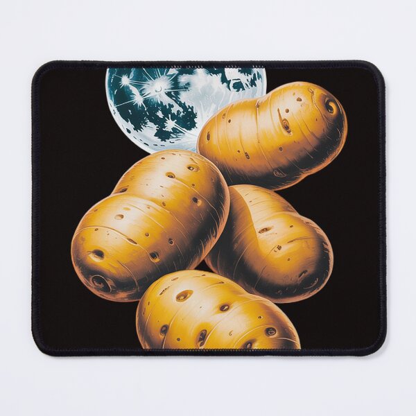Item preview, Three Potato Moon 3 Spuds Howling Potato Farmer Vegetable designed and sold by RONALPARAD.