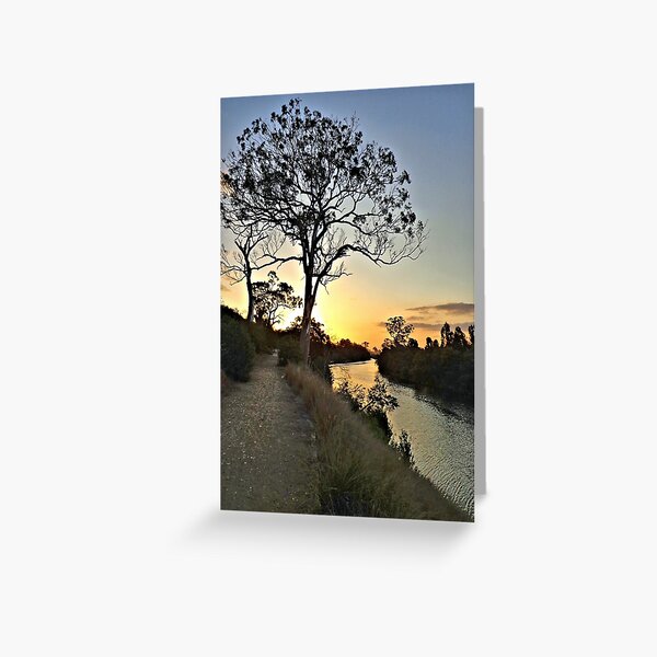 Item preview, River Sunset at Bairnsdale designed and sold by George Petrovsky.