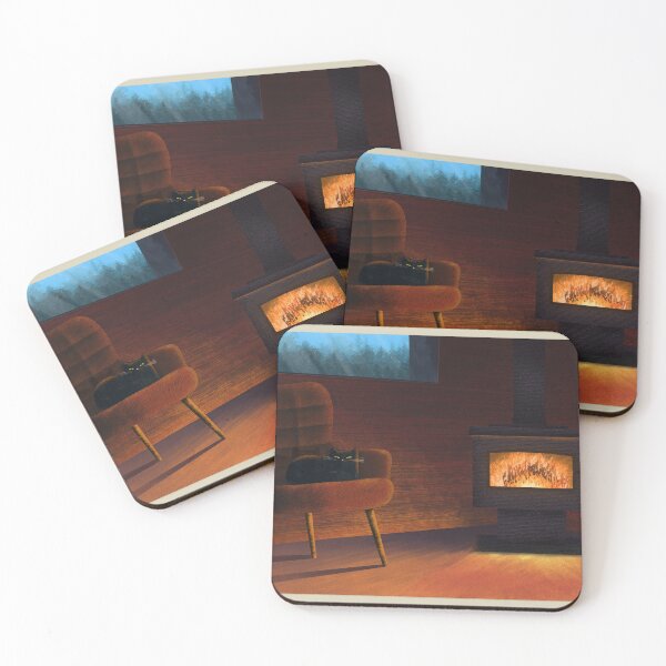 Item preview, Relaxing By The Fireplace  designed and sold by BenjiDesign.