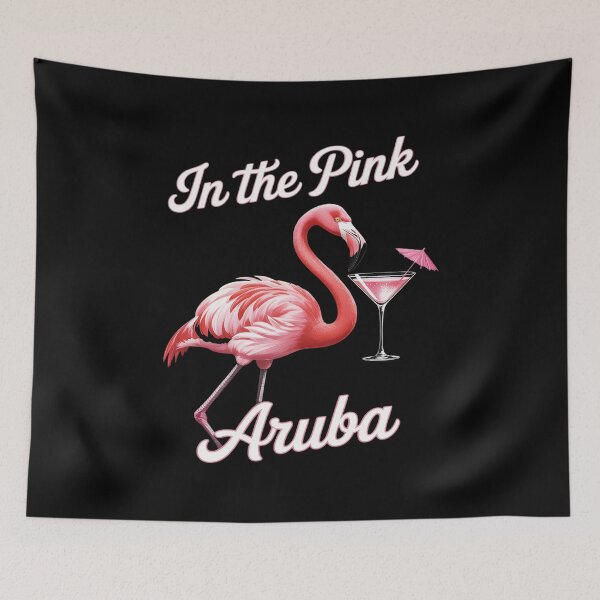 Item preview, IN THE PINK ARUBA FLAMINGO designed and sold by Libbysharts.
