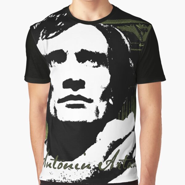 Antonin Artaud, French Playwright, Poet, Actor & Director 1896-1948 Graphic T-Shirt