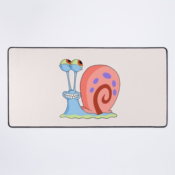 Item preview, gary the snail smiling friendly designed and sold by LuloCreative.