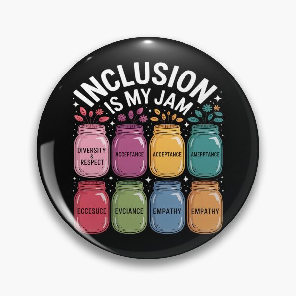 Item preview, Inclusion Is My Jam Diversity Kindness Empower designed and sold by Libbysharts.
