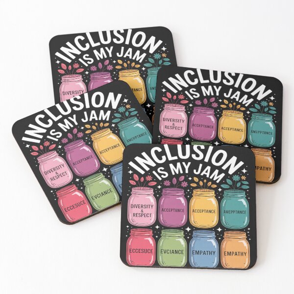 Item preview, Inclusion Is My Jam Diversity Kindness Empower designed and sold by Libbysharts.