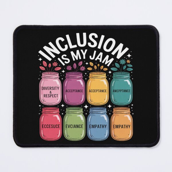 Item preview, Inclusion Is My Jam Diversity Kindness Empower designed and sold by Libbysharts.