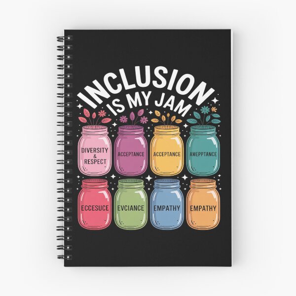 Item preview, Inclusion Is My Jam Diversity Kindness Empower designed and sold by Libbysharts.