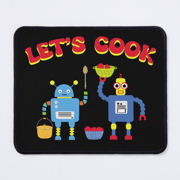 Item preview, Let's cook funny robot chef designed and sold by Shedronpanda.